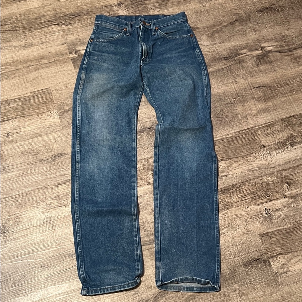Wrangler Straight Blue Jeans
